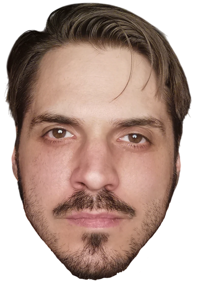 Stevie looking front